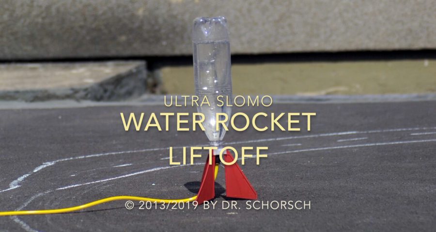 Ultra slomo Water Rocket Liftoff