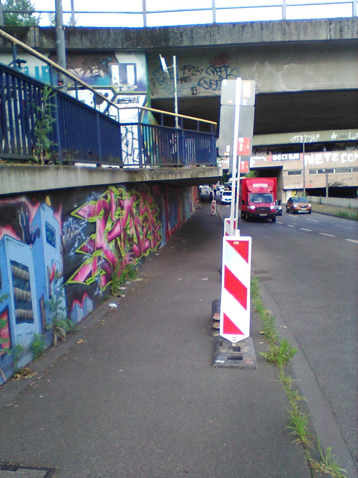Sicherer Radweg: Gelderstraße/Parkgürtel.